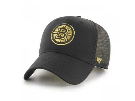 47 Brand Kšiltovka NHL Branson Metallic Black - Senior