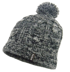 Čepice DexShell Beanie Cable PomPom Grey