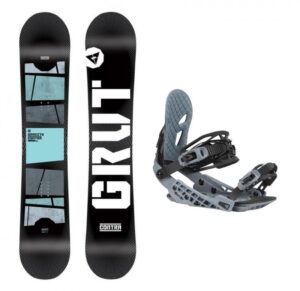 Gravity Contra 21/22 snowboard + Gravity G2 black/grey vázání + nářadí zdarma - 155 cm + M (EU 39