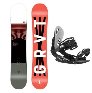 Gravity Madball 21/22 pánský snowboard + Gravity G1 black/light grey vázání + nářadí zdarma - 159 cm + M (EU 39