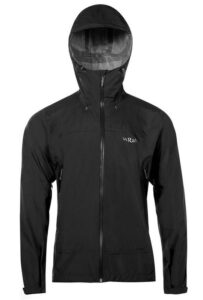 Pánská bunda Rab Downpour Plus Jacket black