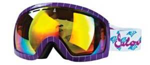 Sulov Hornet fialové lyžařské brýle - Kouřový + duhová